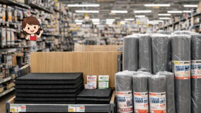 防音マットや遮音シートはホームセンターでもご購入いただけます！