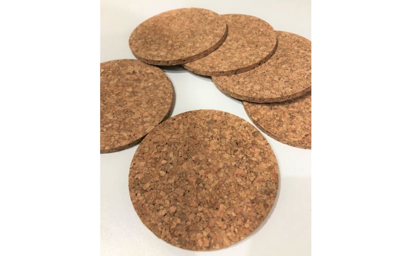 コルク製コースターの商品画像